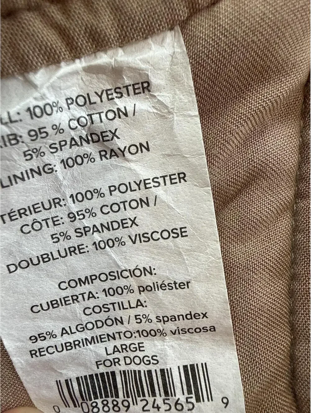 UGG Cozy Teddy Bear Style Dog Coat with Hood